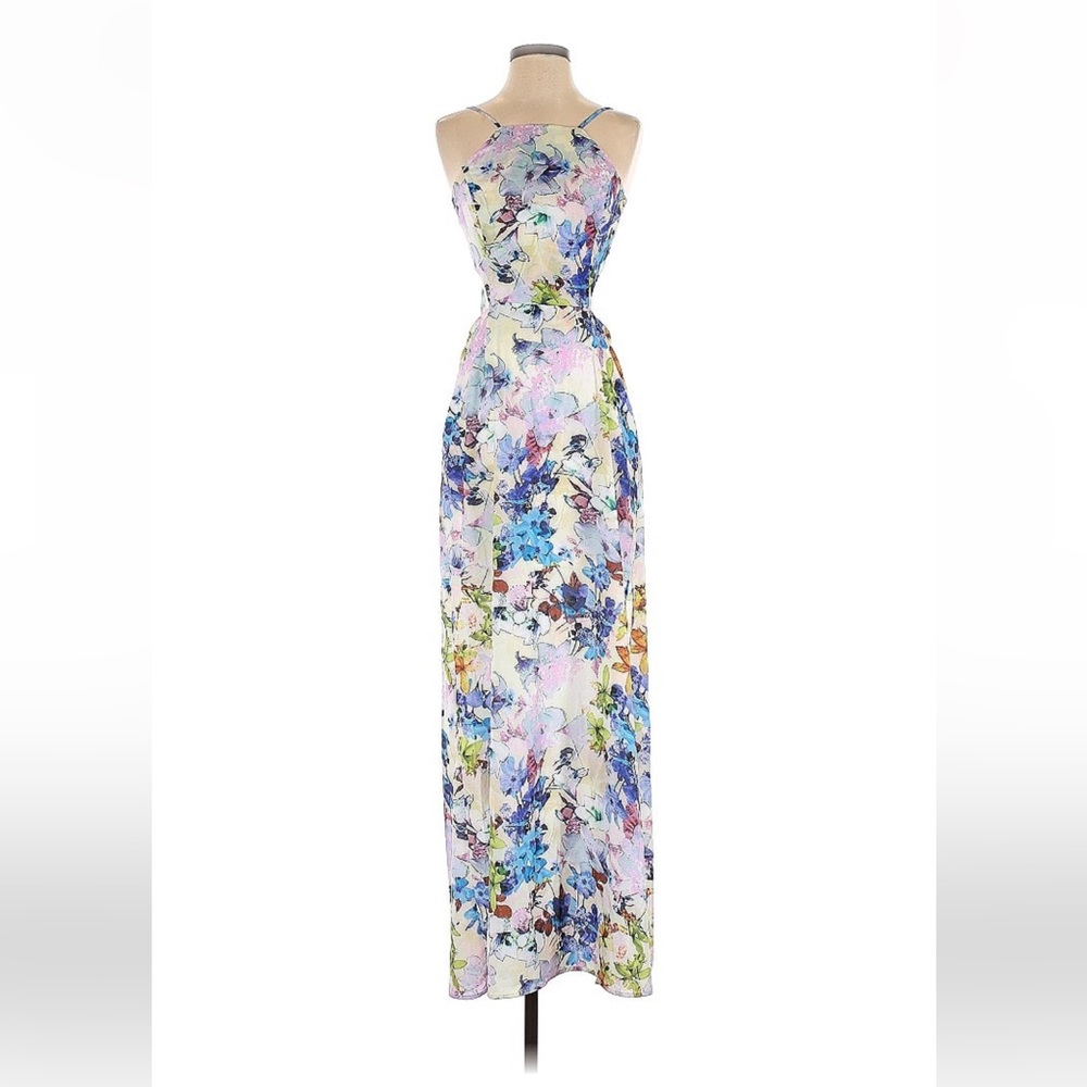 WORN ONCE - J.O.A. LOS ANGELES Floral Dress - Picture 1 of 13